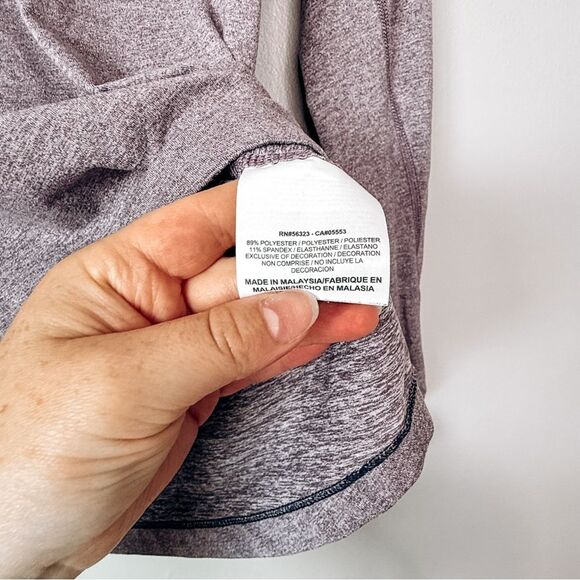 Nike Purple Long Sleeve Quarter Zip Dri-Fit Running Top Size XS - Picture 4 of 7